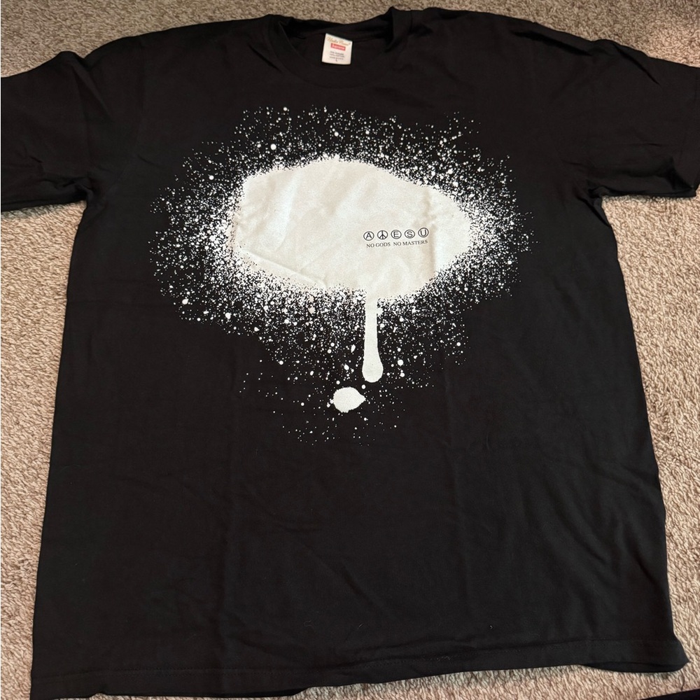 Supreme x Undercover- No Gods No Masters Black Graphic T-Shirt
